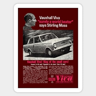 VAUXHALL VIVA - advert Sticker